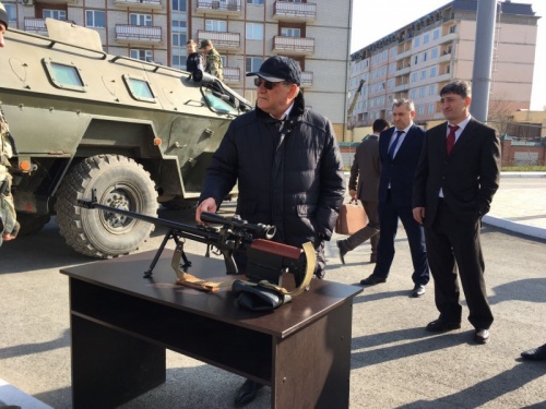 Дербентский пограничный отряд отмечает 93-ю годовщину